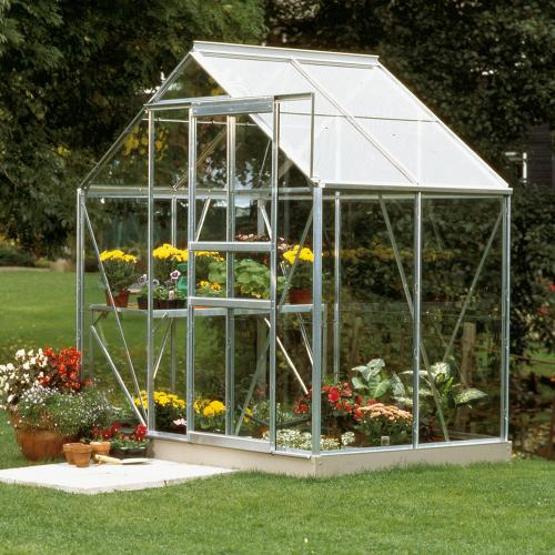 szklarnia VITAVIA VENUS 2500 szkło 3 mm srebrna