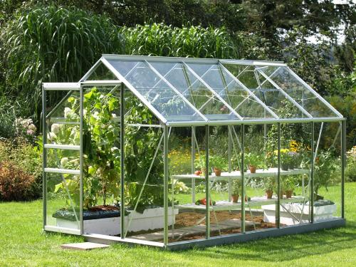szklarnia VITAVIA VENUS 6200 szkło 3 mm srebrna