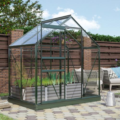 szklarnia VITAVIA VENUS 2500 szkło 3 mm zielona