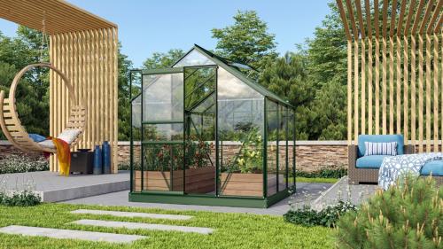 szklarnia VITAVIA VENUS 3800 szkło 3 mm zielona