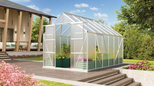 szklarnia VITAVIA URANUS 9900 PC 4 mm srebrna