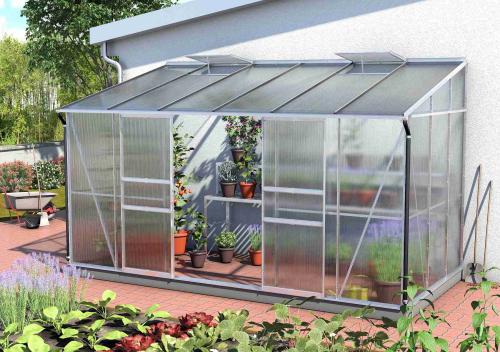 szklarnia VITAVIA IDA 7800 PC 6 mm srebrna
