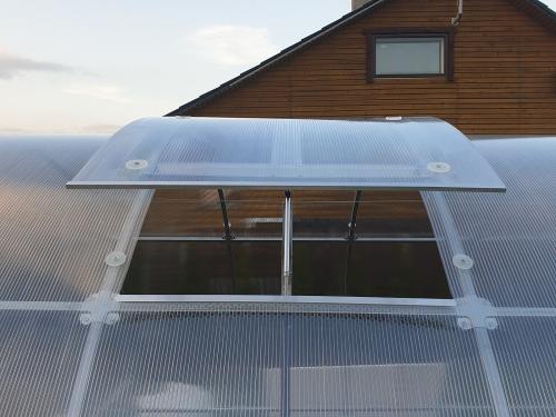 okno dachowe do łukowej szklarni LANITPLAST TIBERUS 4/6 mm