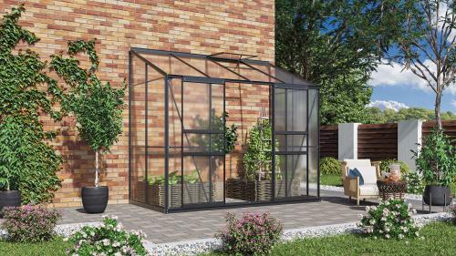 szklarnia VITAVIA IDA 3300 PC 4 mm czarna