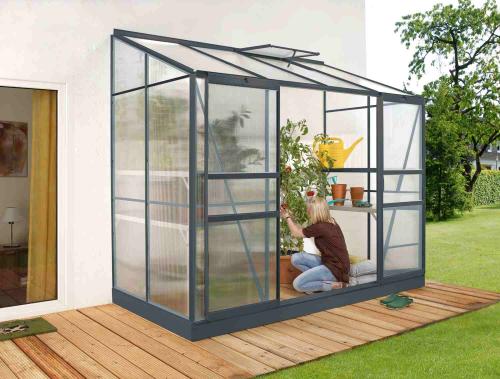 szklarnia VITAVIA IDA 3300 PC 4 mm czarna