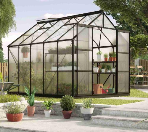 szklarnia VITAVIA URANUS 8300 PC 6 mm czarna