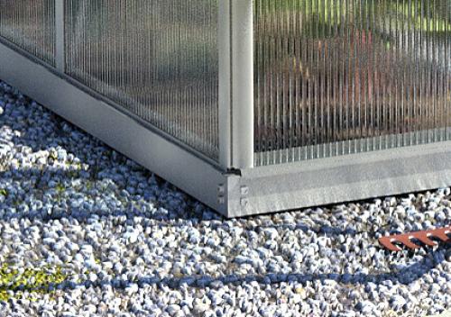 szklarnia VITAVIA TRITON 2500 PC 4 mm srebrna