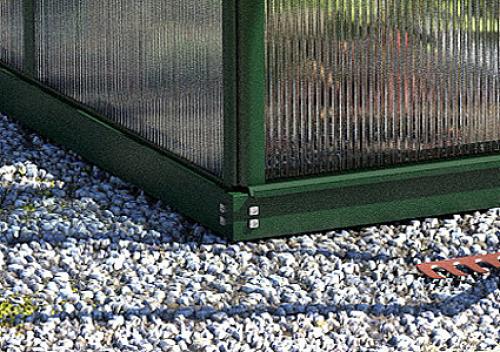 szklarnia VITAVIA TRITON 2500 PC 4 mm zielona