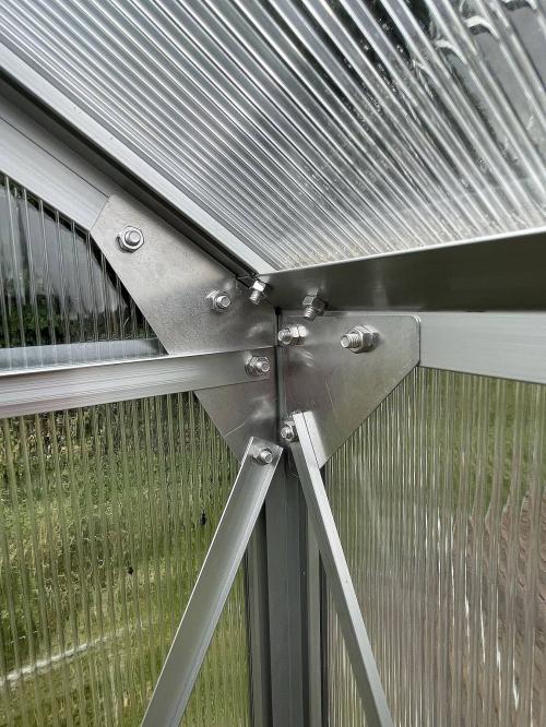 szklarnia VITAVIA TRITON 2500 PC 6 mm srebrna