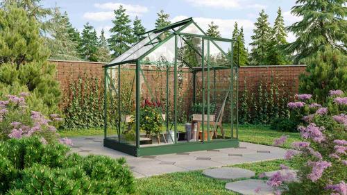 szklarnia VITAVIA TRITON 2500 szkło 3mm zielona