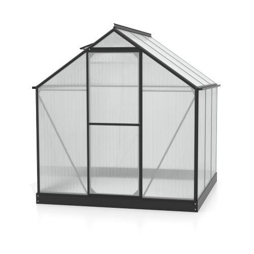 szklarnia VITAVIA TRITON 3800 PC 6 mm czarna