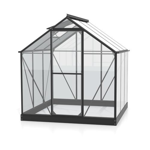 szklarnia VITAVIA TRITON 3800 szkło 3 mm czarna