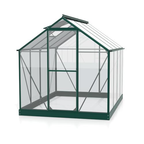szklarnia VITAVIA TRITON 5000 szkło 3 mm zielona