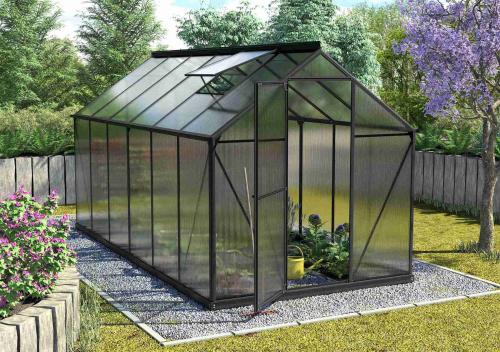 szklarnia VITAVIA TRITON 7500 PC 4 mm czarna