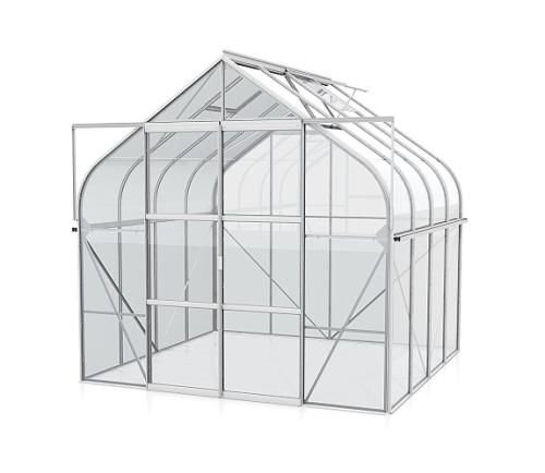 szklarnia VITAVIA DIANA 6700 szkło 3 mm srebrna