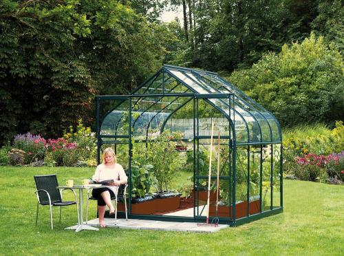 szklarnia VITAVIA DIANA 6700 szkło 3 mm zielona