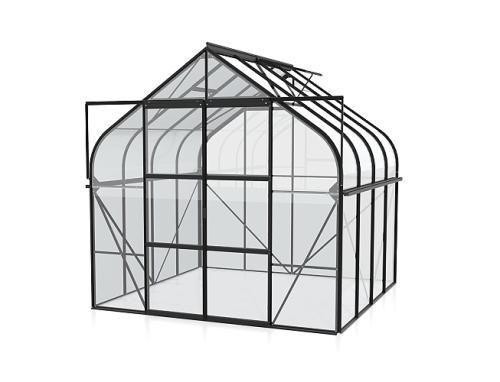 szklarnia VITAVIA DIANA 6700 szkło 3 mm czarna