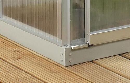 szklarnia VITAVIA DIANA 9900 PC 4 mm srebrna
