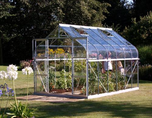 szklarnia VITAVIA DIANA 9900 szkło 3 mm srebrna