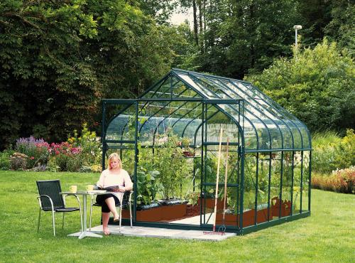 szklarnia VITAVIA DIANA 9900 szkło 3 mm zielona