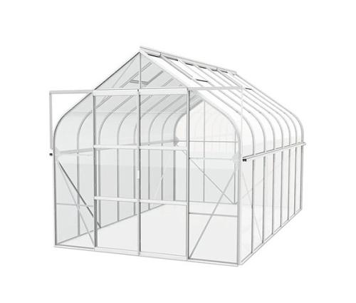 szklarnia VITAVIA DIANA 11500 szkło 3 mm srebrna