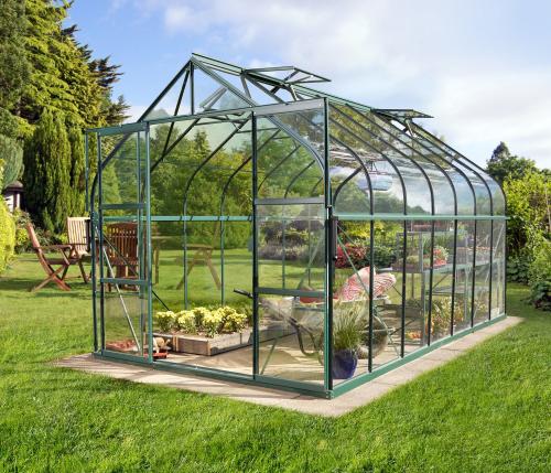 szklarnia VITAVIA DIANA 11500 szkło 3 mm zielona