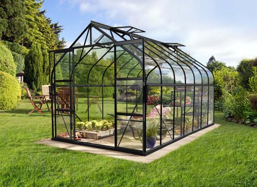 szklarnia VITAVIA DIANA 11500 szkło 3 mm czarna