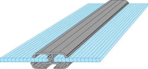 szklarnia LANITPLAST SARANA 6x10 PC 4 mm czarna