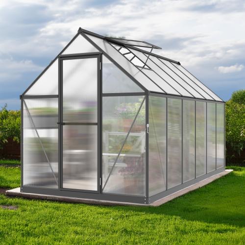 szklarnia LANITPLAST SARANA 6x12 PC 4 mm czarna