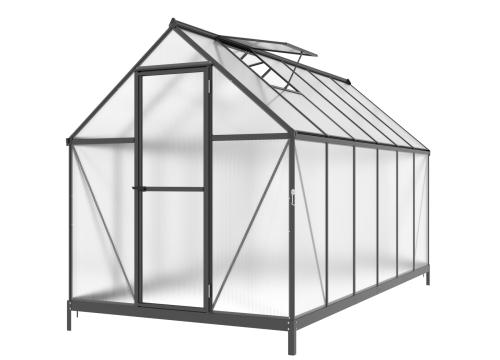 szklarnia LANITPLAST SARANA 6x12 PC 4 mm czarna