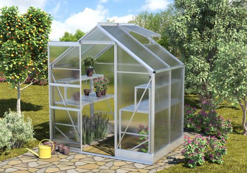 szklarnia VITAVIA APOLLO 2500 PC 4 mm srebrna