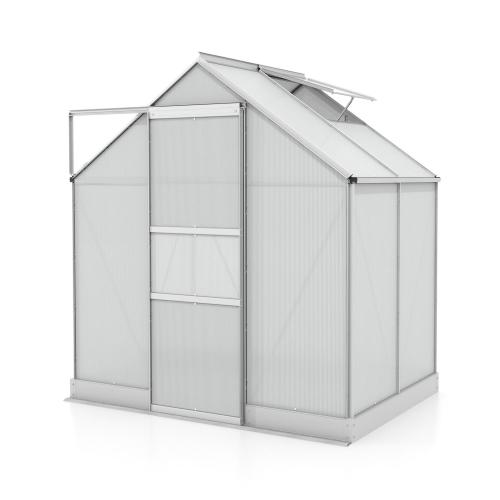 szklarnia VITAVIA APOLLO 2500 PC 6 mm srebrna