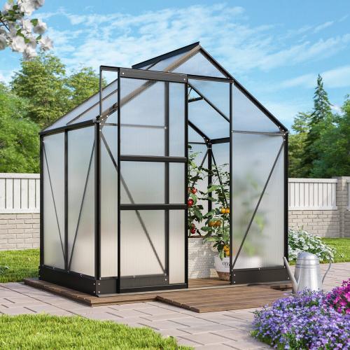 szklarnia VITAVIA APOLLO 2500 PC 4 mm czarna