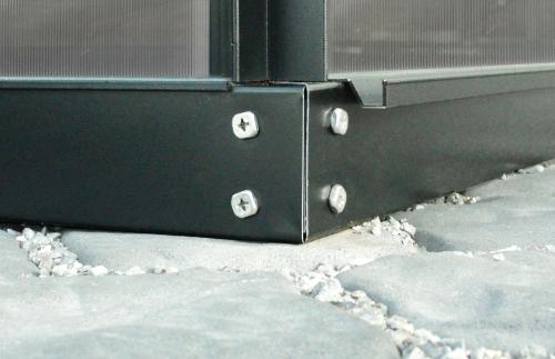 szklarnia VITAVIA APOLLO 2500 PC 4 mm czarna
