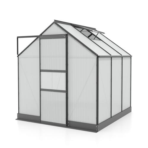 szklarnia VITAVIA APOLLO 3800 PC 4 mm czarna