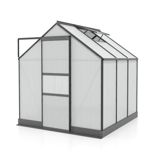 szklarnia VITAVIA APOLLO 3800 PC 6 mm czarna