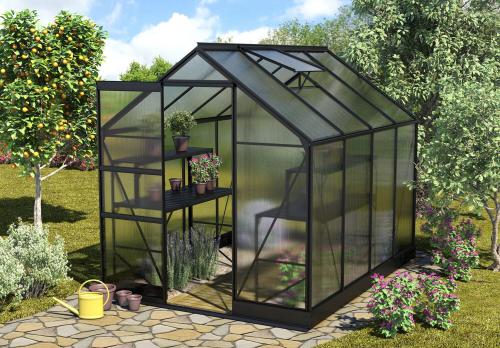 szklarnia VITAVIA APOLLO 5000 PC 4 mm czarna