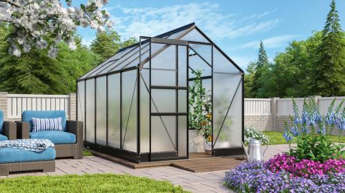 szklarnia VITAVIA APOLLO 6200 PC 4 mm czarna
