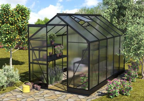 szklarnia VITAVIA APOLLO 6200 PC 4 mm czarna