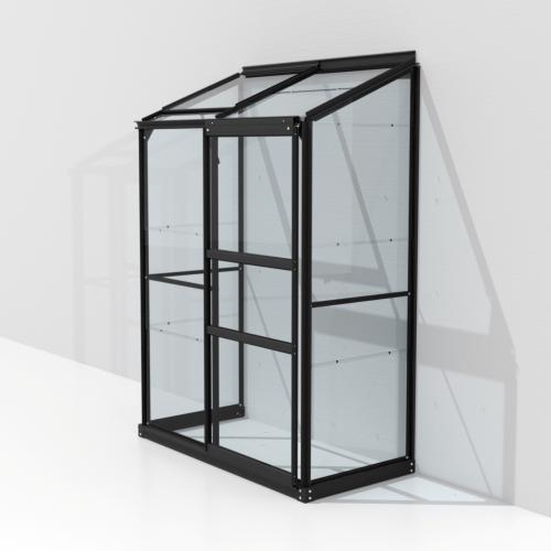 szklarnia VITAVIA IDA 900 szkło 3 mm czarna