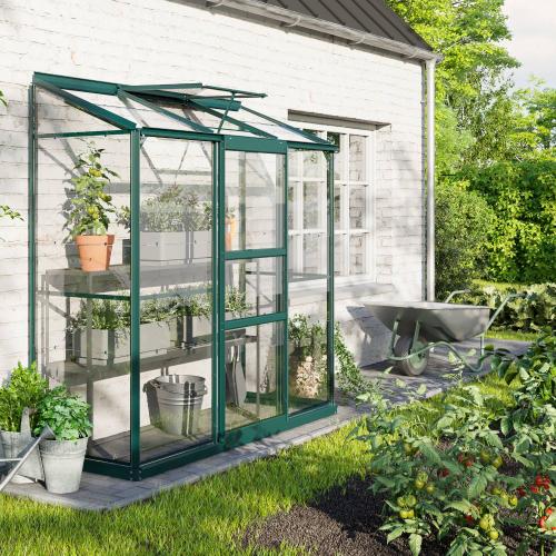 szklarnia VITAVIA IDA 1300 szkło 3 mm zielona