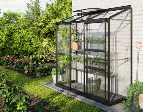 szklarnia VITAVIA IDA 1300 szkło 3 mm czarna