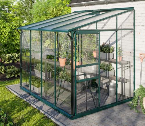 szklarnia VITAVIA IDA 5200 szkło 3 mm + PC 6 mm zielona