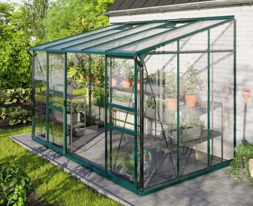 szklarnia VITAVIA IDA 6500 szkło 3 mm + PC 6 mm zielona