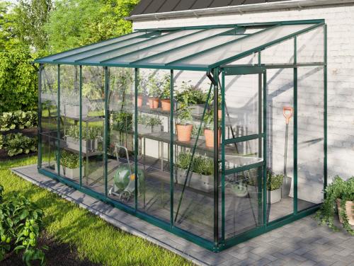szklarnia VITAVIA IDA 7800 szkło 3 mm + PC 6 mm zielona