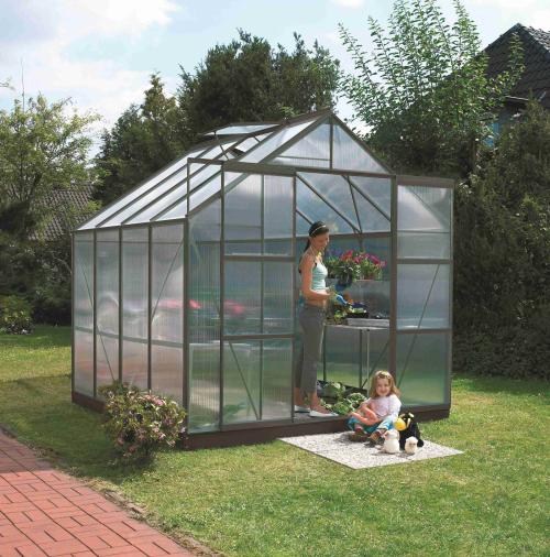 szklarnia VITAVIA URANUS 6700 PC 4 mm zielona